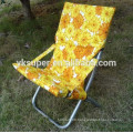 Outdoor Furniture Beach Sun Lounger Folding Metal Chair / Beach Chair